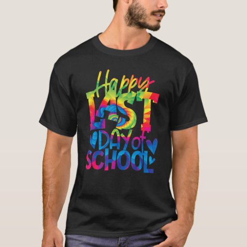 Happy Last Day Of School Kids Teacher Graduation T-Shirt