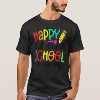 Happy Last Day Of School Summer Break School Nurse T-Shirt