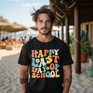 Happy Last Day Of School Summer Teacher Student T-Shirt