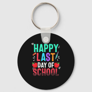 Happy Last Day Of School Teacher Appreciation Stud Keychain