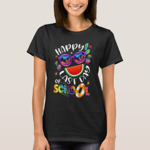 Happy Last Day Of School Teacher Student Summer Gr T-Shirt