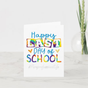 Happy Last Day Of School Women Graduation  Card