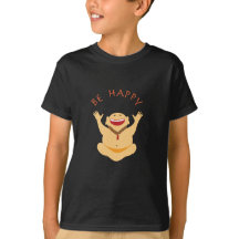 Happy laughing Buddha t-shirt