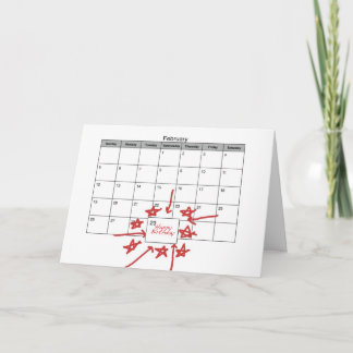 Happy Leap Day Birthday Card