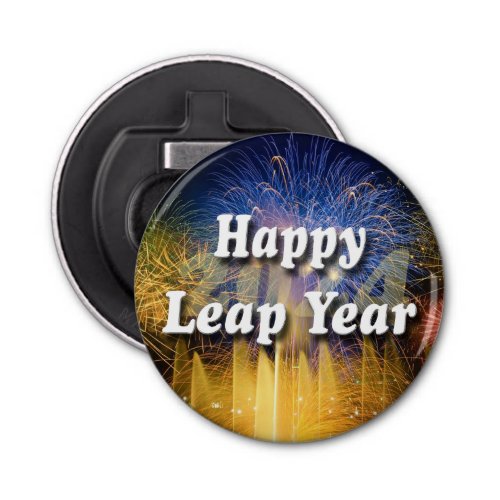 Happy Leap Year 2024 Bottle Opener