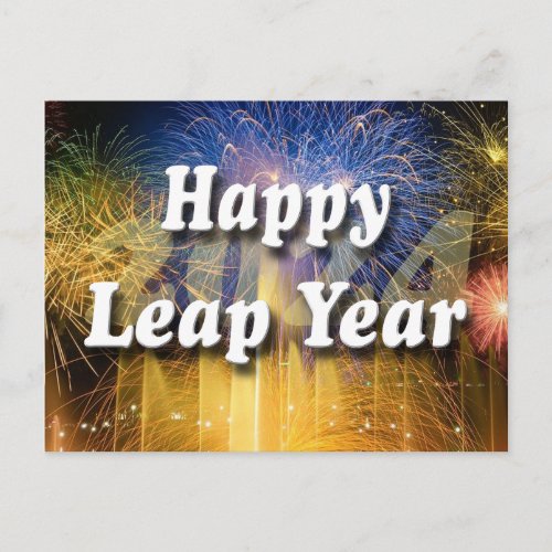 Happy Leap Year 2024 Postcard