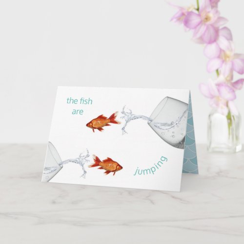 Happy Leap Year Birthday Pisces Fish Unique Cool Card