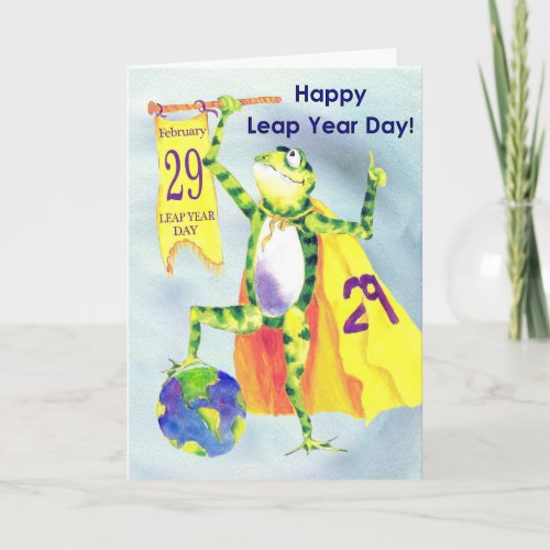 Happy Leap Year Day Card