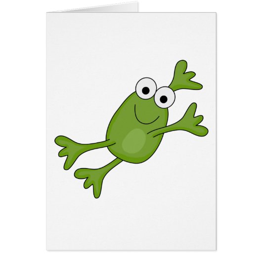 happy leaping frog cards (Front)