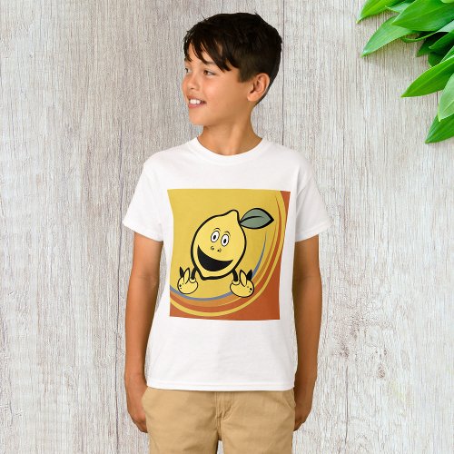Happy Lemon Face T_Shirt