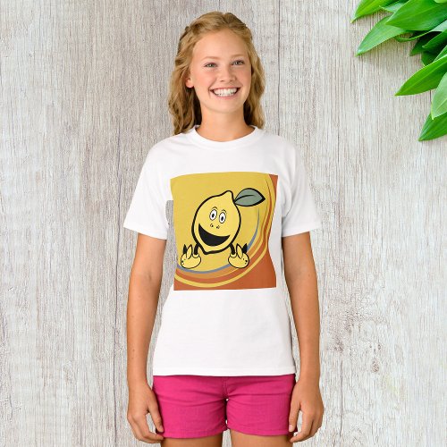 Happy Lemon Face T_Shirt