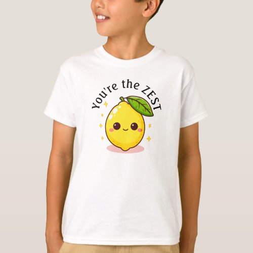 Happy Lemon Youre The Zest Personalized T_Shirt