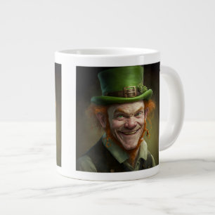 Happy Leprechaun Jumbo Mug