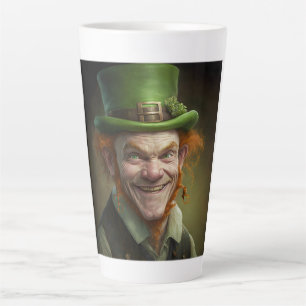 Happy Leprechaun Latte Mug 