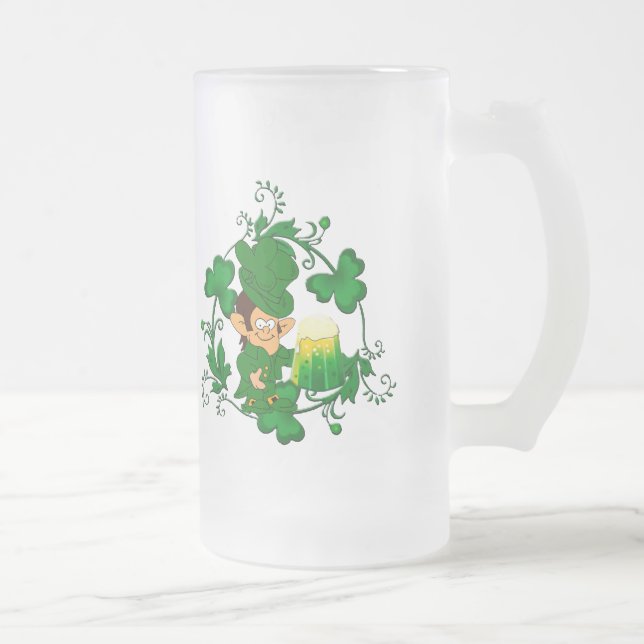 Happy Leprechaun Mug (Right)