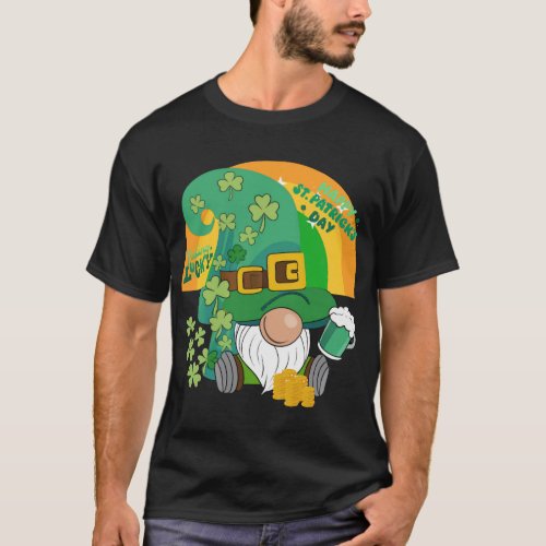Happy Leprechaun _ St Patricks Day T_Shirt
