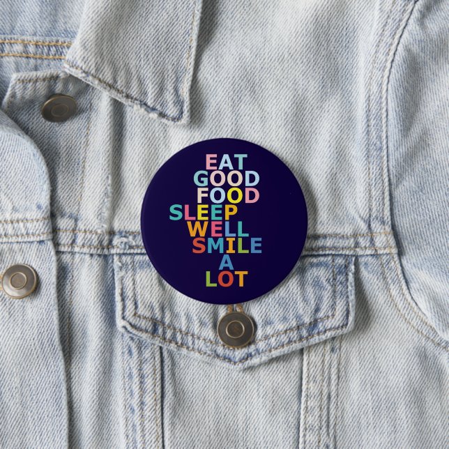 Happy life button (In Situ)