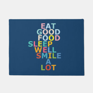 Happy life doormat