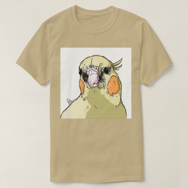 Happy Lil Cockatiel T-Shirt (Design Front)