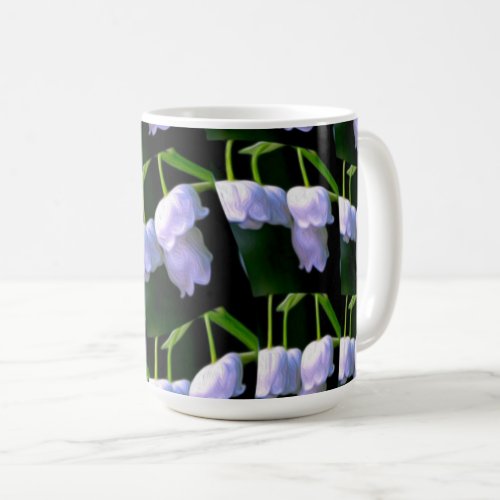 Happy Lily of the valley pattern Coffee Mug