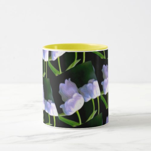 Happy Lily of the valley pattern Mug