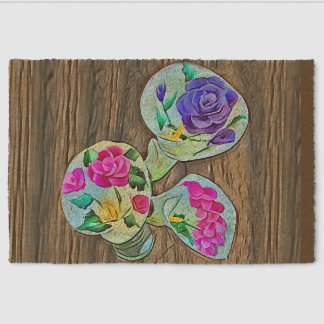 Happy Lilys Fiber Doormat