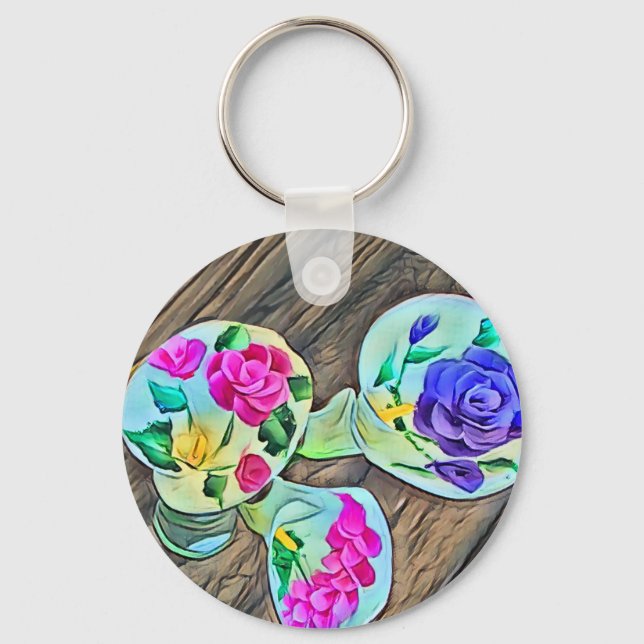Happy Lilys Keychain (Front)