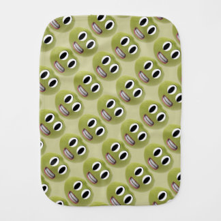 Happy Lima Bean Burp Cloth