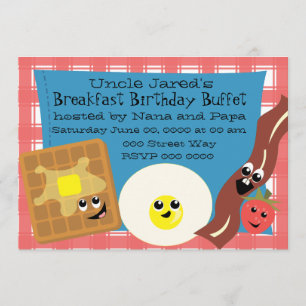 Happy Little Breakfast Invitation