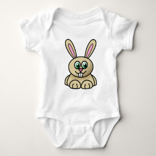 Happy Little Bunny Baby Bodysuit