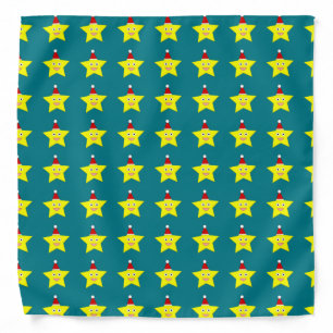 Happy Little Christmas Star Bandana