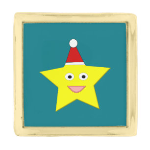 Happy Little Christmas Star Lapel Pin
