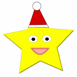 Happy Little Christmas Star Ornament