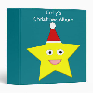 Happy Little Christmas Star Photograph Album Binder