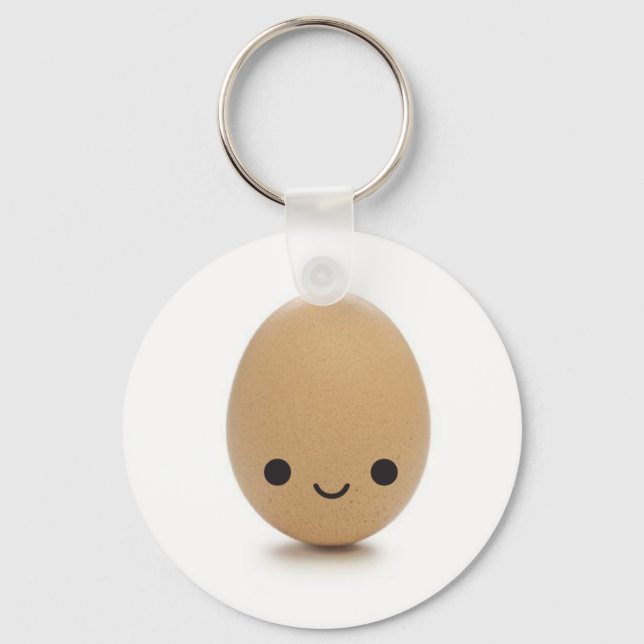 Happy Little Egg Keychain (Front)