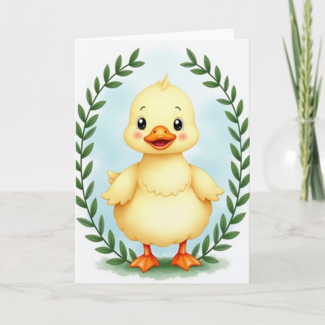 Happy Little Fowl Art Card (Front)