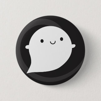 Happy Little Ghost Button