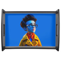 Happy Little Guy Serving Tray