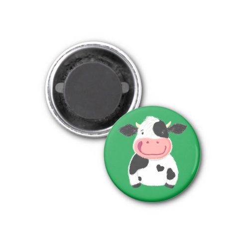 Happy Little Holstein Dairy Cow Magnet