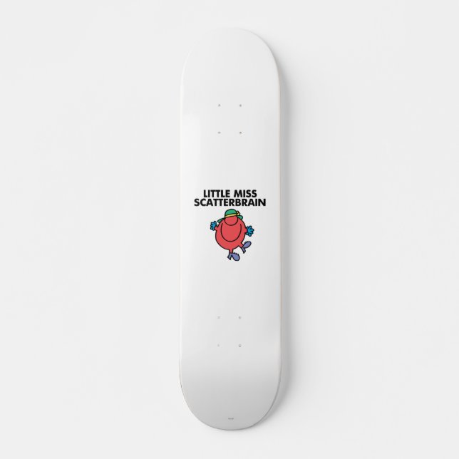 Happy Little Miss Scatterbrain Skateboard Deck (Front)