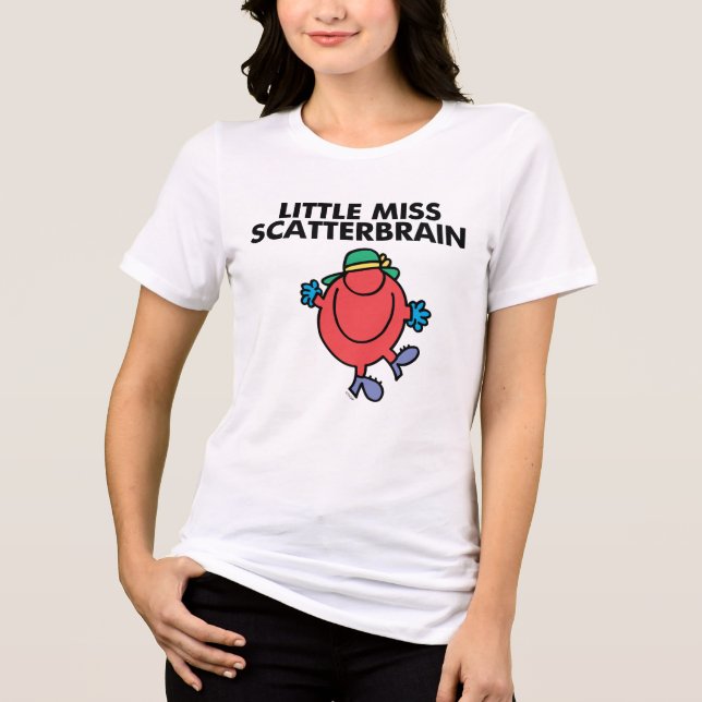 Happy Little Miss Scatterbrain Tri-Blend Shirt (Front)
