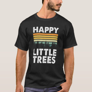 Happy Little Tree Bob Style Vintage T-Shirt
