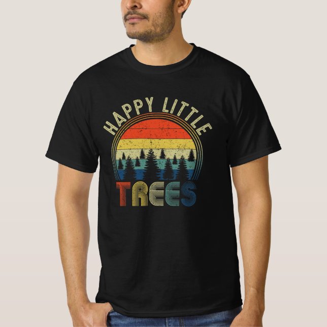 Happy Little Trees T-Shirt (Front)