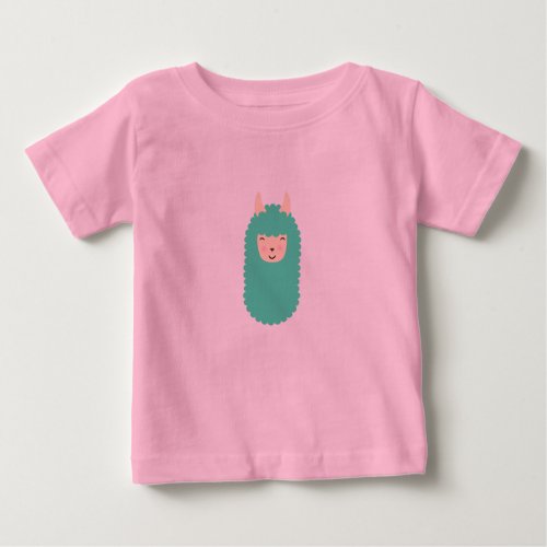 Happy llama baby T_Shirt