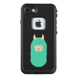 Happy Llama Emoji LifeProof FRĒ iPhone 7 Case