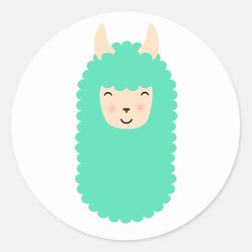 Happy Llama Emoji Stickers