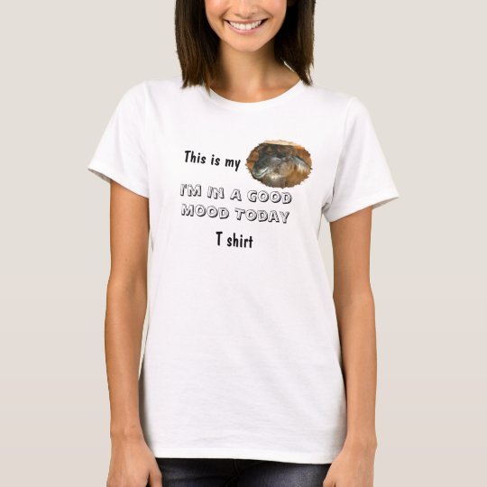 Happy Llama Good Mood Funny T-Shirt