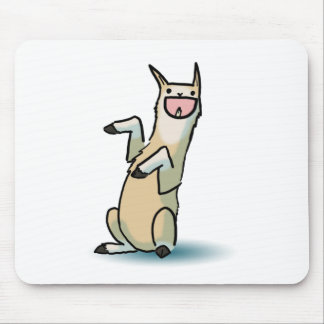 Happy Llama Mouse Pad