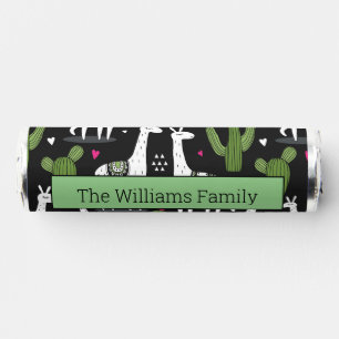 Happy Llama Pattern Breath Savers® Mints