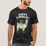 Happy Llamakah Llama Menorah Hanukkah Chanukah Jew T-Shirt<br><div class="desc">Grab this Happy Llamakah Llama Menorah T-Shirt as a Hanukkah gift or Chanukah 2020 present for your jewish friend or family member. Spin your dreidel for 8 nights wearing this ugly Jewish Christmas Pajama Hebrew Outfit and have a happy Hannukah!</div>